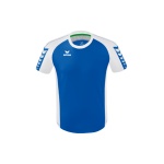 Erima Sport-Tshirt Six Wings Trikot (100% Polyester, strapazierfähig) royalblau/weiss Kinder